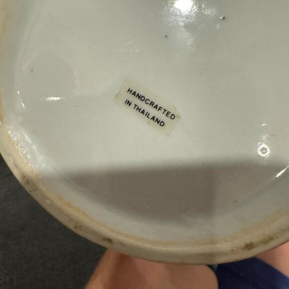 Vintage Rare Tony Wood Owl Nesting on a Branch Teapot - Picture 9 of 10